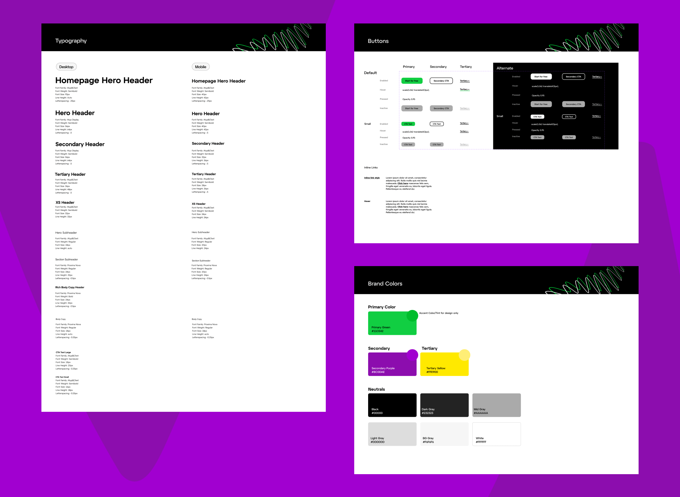 Screenshot of Grasshopper Design Foundations document in Figma